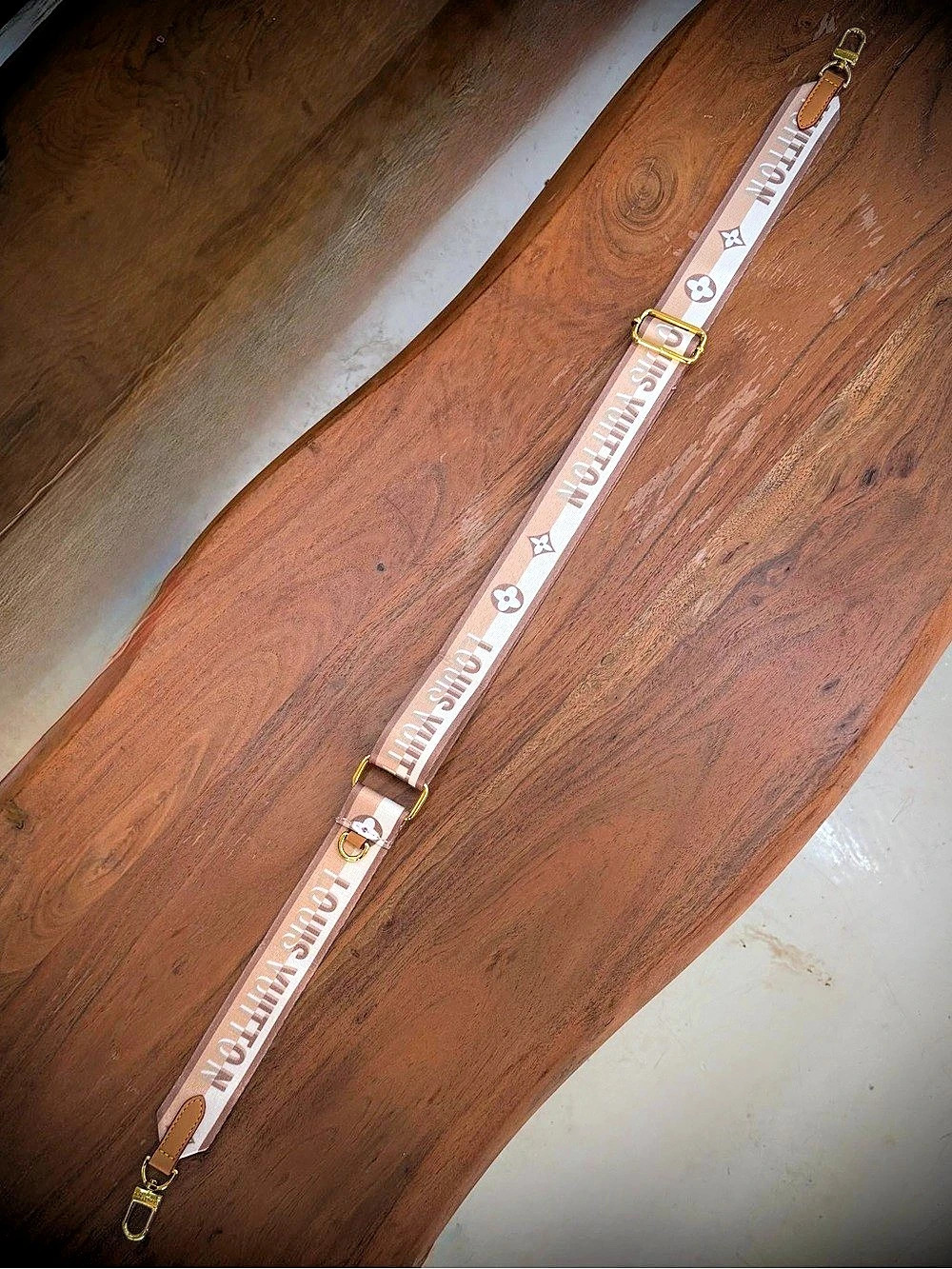 Adjustable Shoulder Strap Tan & Brown - NEW!